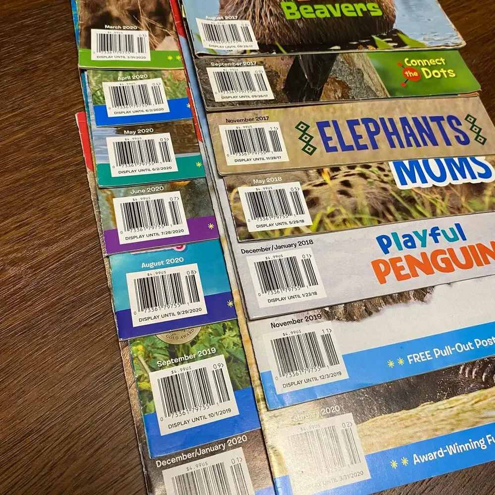 Ranger Rick Jr. Magazine Lot of 14 Kids Nature Homeschool Wildlife Children